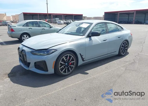 2024 BMW I4 Edrive40 из США, поврежденный, VIN WBY73AW07RFT27491